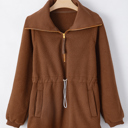  Audrey Half Zip Fleece Pullover