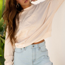  Avery Drop Shoulder Casual Top