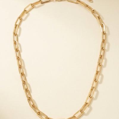 Avery Gold Dipped Thick Oval Chain Link