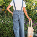  Aviana Wide Leg Retro Jumpsuit