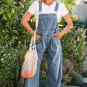  Aviana Wide Leg Retro Jumpsuit