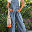  Aviana Wide Leg Retro Jumpsuit
