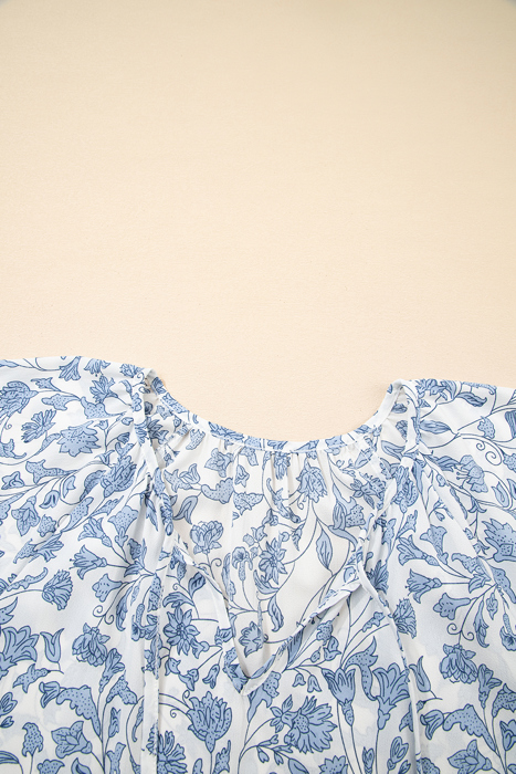 Avianna Print Fantasy Fluttering Blouse