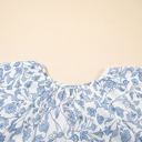  Avianna Print Fantasy Fluttering Blouse