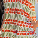  Ayah Short Sleeve Mini Dress