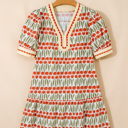  Ayah Short Sleeve Mini Dress