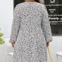  Ayah Sleeve Loose Mini PLUS Dress