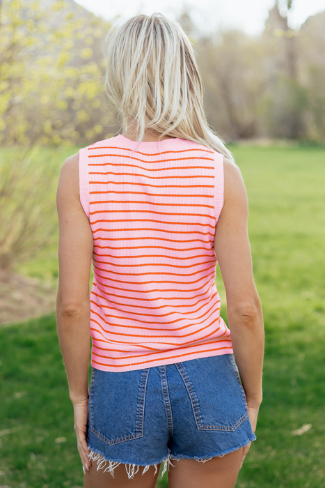 Ayleen Knit Sleeveless Casual Sweater