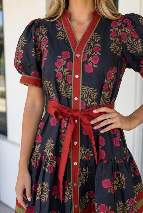Azalea Sleeve Mini Dress