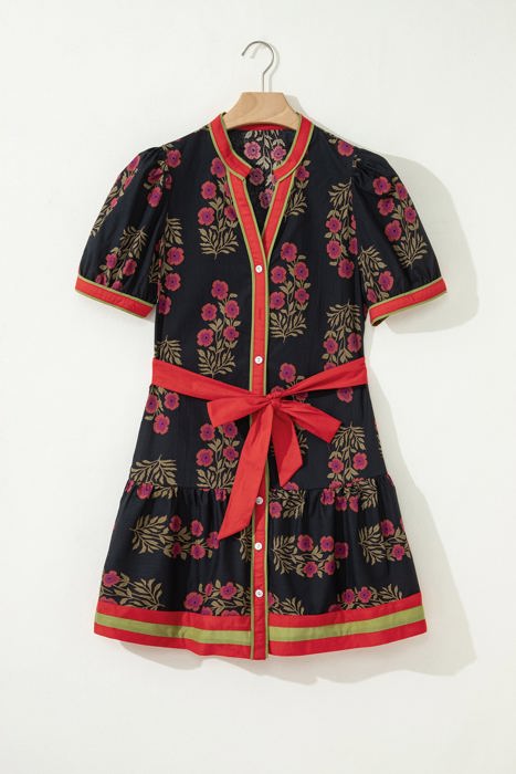 Azalea Sleeve Mini Dress
