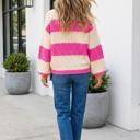  Azalea Texture Drop Shoulder Sweater