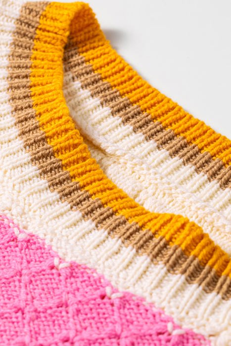 Azalea Texture Drop Shoulder Sweater