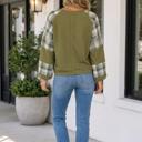  Bailee Seam Bubble Sleeve Top