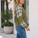  Bailee Seam Bubble Sleeve Top