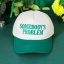 Green SOMEBODY'S PROBLEM Baseball Cap