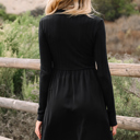  Beajena Long Sleeve Mini Dress