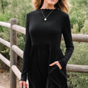  Beajena Long Sleeve Mini Dress