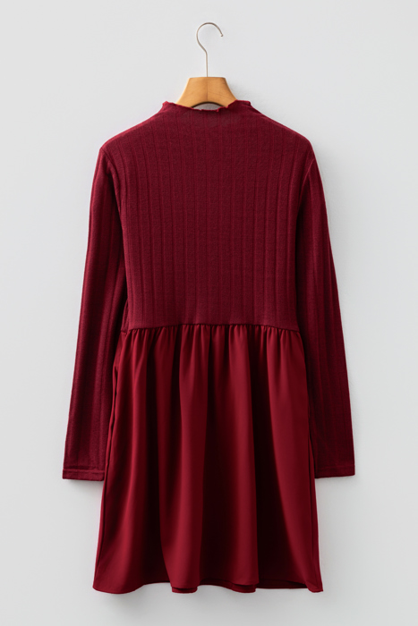Beajena Long Sleeve Mini Dress