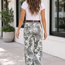  Beatrice Pattern Cotton Shift Jeans