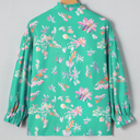  Bella Lantern Sleeve Front Shirt