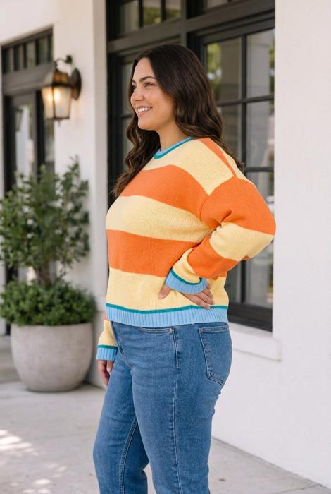 Bella Sleeve Oversized Sweater Long Sleeve PLUS Top