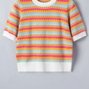  Bellamy Knit Short Sleeve Sweater
