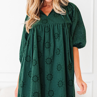 Beth Sleeve Swing Mini Dress