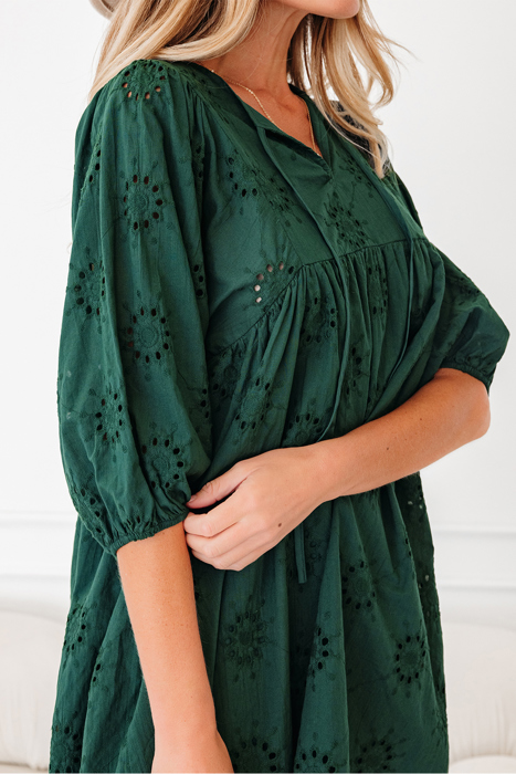 Beth Sleeve Swing Mini Dress