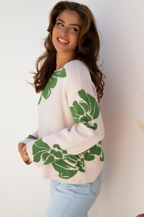 Beth Wide Sleeve Baggy Sweater