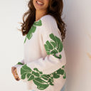  Beth Wide Sleeve Baggy Sweater