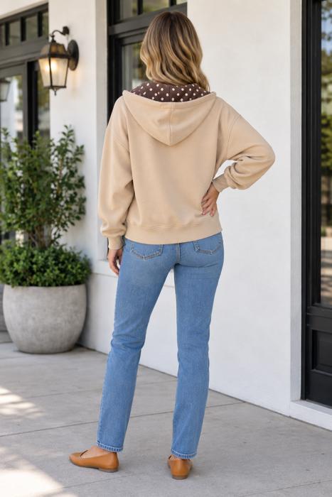 Bethanie Hooded Zip Up Sweatshirt