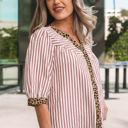  Bianca Down Half Sleeve Shirt