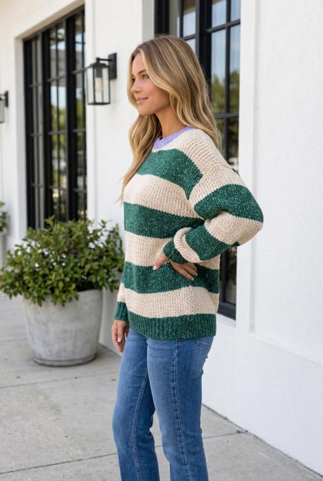 Bianca Drop Shoulder Pullover Sweater