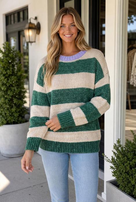 Bianca Drop Shoulder Pullover Sweater