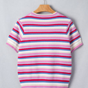  Bianca Knit Short Sleeve Sweater
