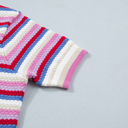  Bianca Knit Short Sleeve Sweater