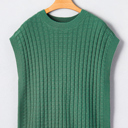  Birdie Textured Short Sleeve Sweater