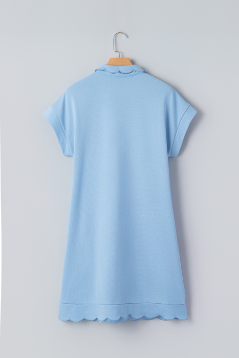 Blake Scallop Hem Mini Dress