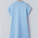  Blake Scallop Hem Mini Dress
