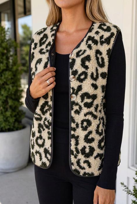 Blakely Sherpa Vest Coat