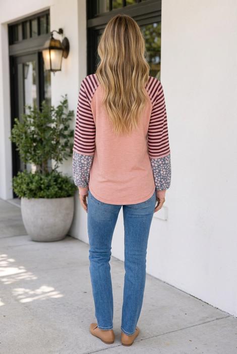 Blakely Sleeve Casual Top Long Sleeve Top