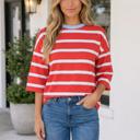 Racing Red XL Braelyn Casual T Shirt T-Shirt