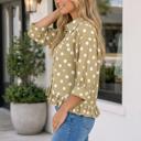  Brenda Ruffle Hem Casual Shirt