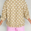  Brenda Ruffle Hem Casual Shirt