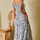  Bria Off Shoulder Maxi Dress