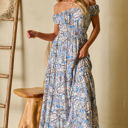  Bria Off Shoulder Maxi Dress