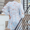  Briana 4 Sleeve Mini Dress