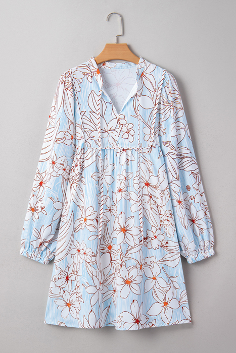 Briana 4 Sleeve Mini Dress