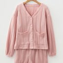  Brianna Cable Knit Lounge Set