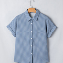  Brianna Cuffed Short Sleeve Shirt